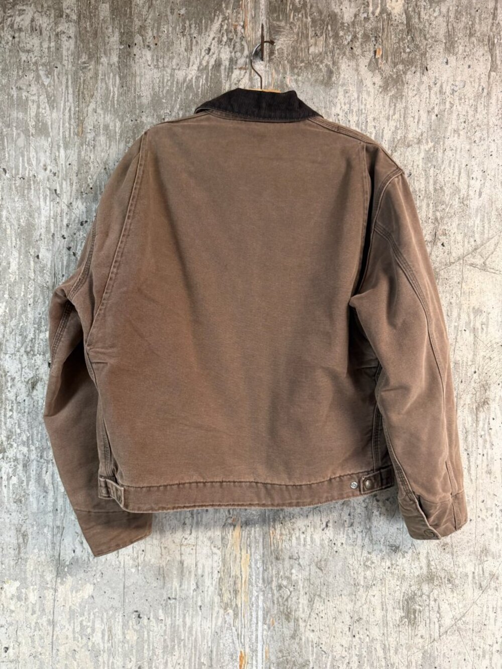 CARHARTT Men's Detroit Jacket Size L In Brown - Picture 2 of 5